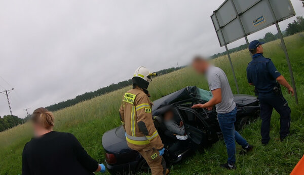Zakleszczony w Audi i dryfująca łódź